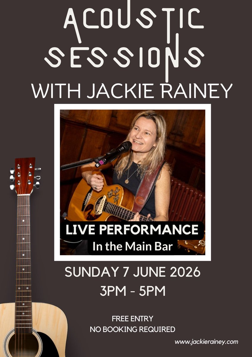 ShandonParkGC's tweet photo. OUR NEXT SUNDAY SESSION @ShandonParkGC ⛳️ - FEATURES LIVE MUSIC 🎶 FROM THE HUGELY POPULAR JACKIE RAINEY!

🗓️ Sunday June 7
🎸 Live music from 3pm - 5pm  
🍸 Full bar/killer cocktails  
🍔 Great food served throughout  
🎟️ Zero entry fee  

Come early, stay late. See you there! https://t.co/SfW1OQzfa1