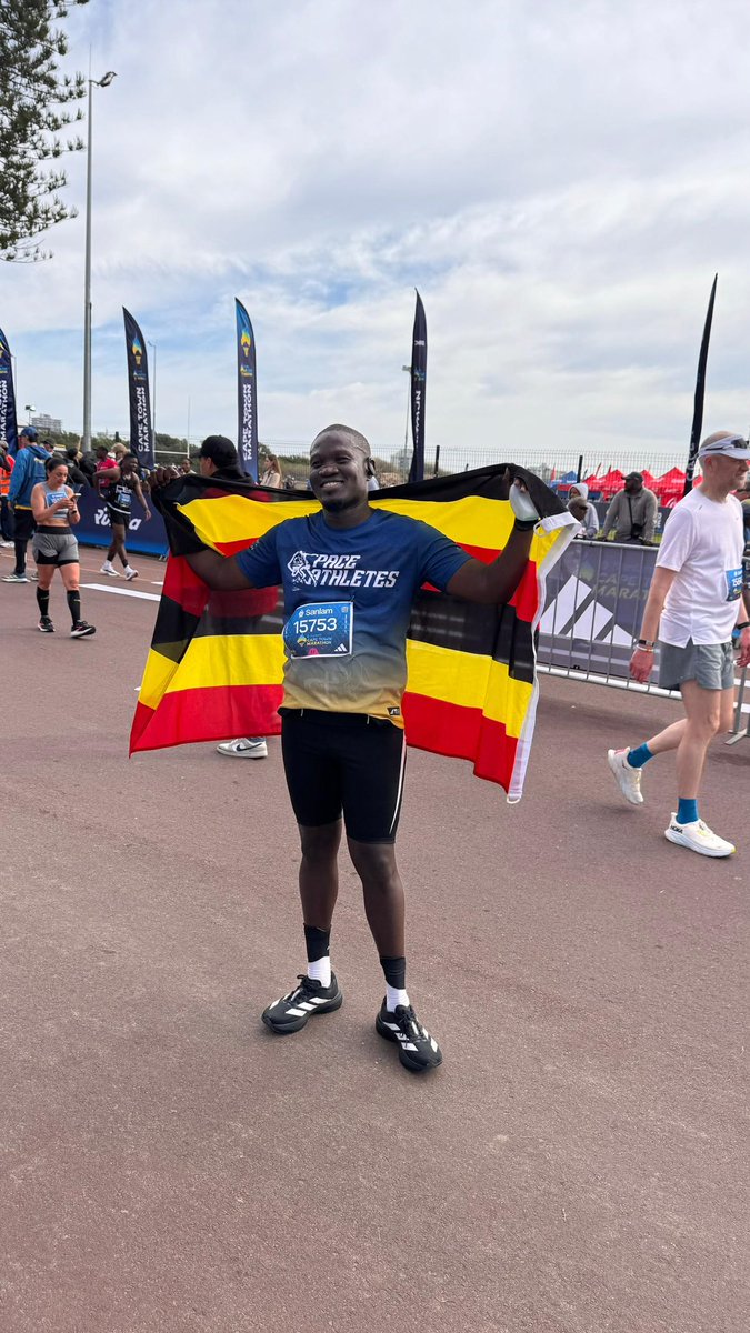 musanafelix46's tweet photo. Debut marathon ✅🏃🏾‍♂️

Proud to have completed the @CTMarathon Cape Town Marathon! 

A huge thank you to my @paceathletesC1 teammates whose encouragement and support inspired me all the way to the finish line. 

We run stronger together. 🙏🏾🔥 
No one is limited🙏🏿 https://t.co/3dMn81iomv