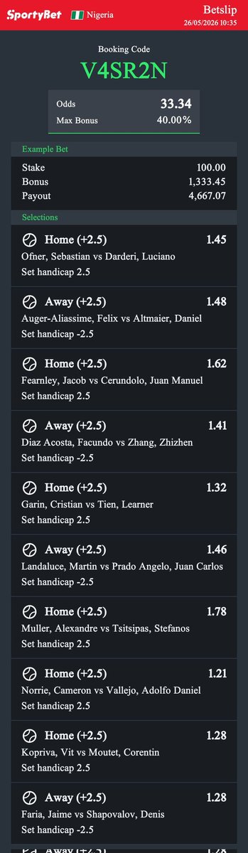 SoundLifeBest's tweet photo. Hey check out the bet I just placed on Sportybet! https://t.co/wRjkK5ayvI https://t.co/t5uI4adtk8