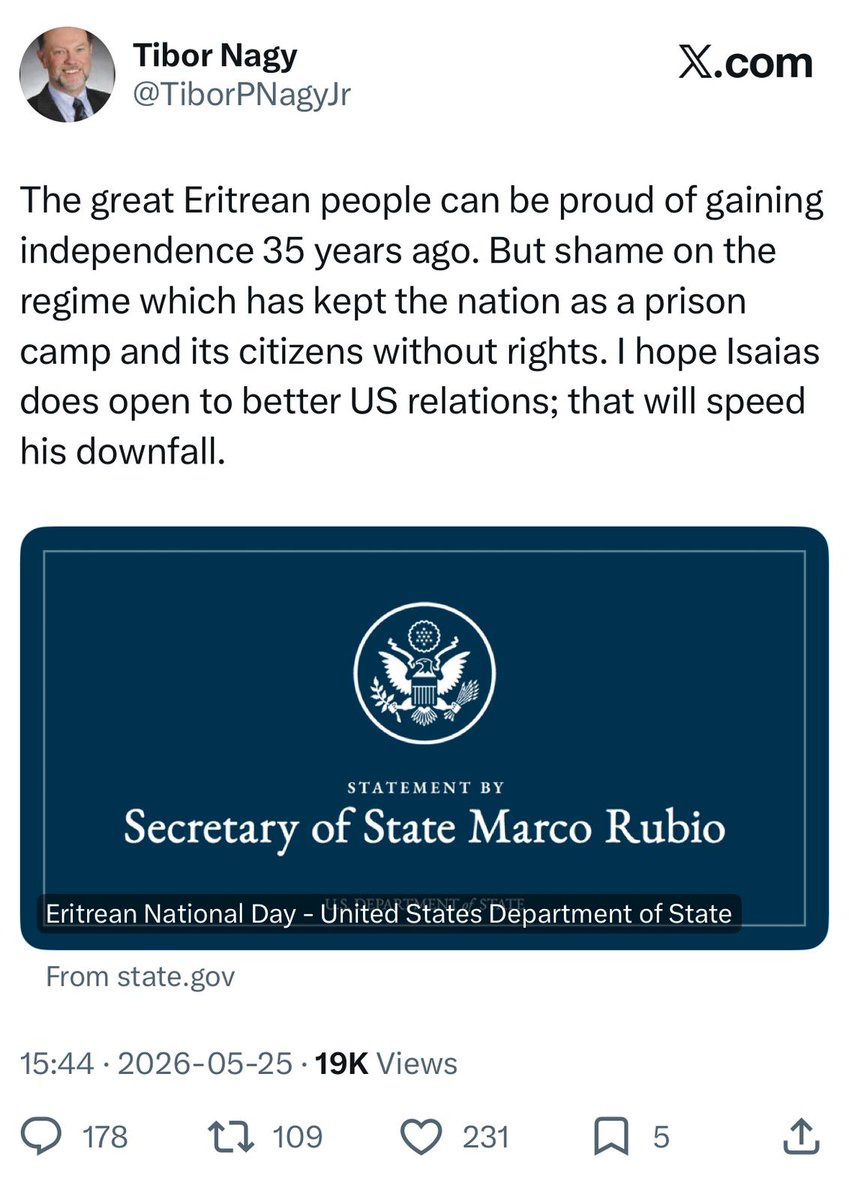 Eritrean Blue Revolution Front (EBRF) tweet media