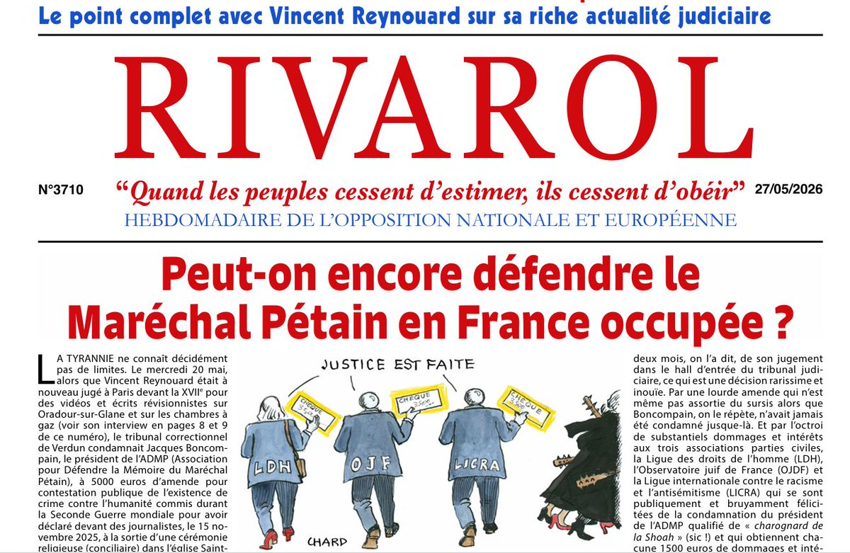 Vincent Reynouard tweet media