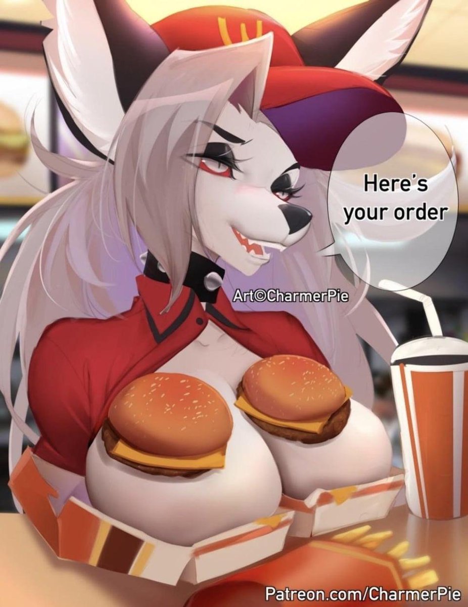sepita60650's tweet photo. — Sale una orden de MacTetas con extra queso!

Sin duda una idea revolucionaria en el inframundo, el lugar perfecto para que Loona se gane unas propinitas de más 

— Adoro este trabajo...~

#Loona #Sexrol #Lewdrol #Freerol #Chudai #Helluvaboss #NSFW #Taboo #Rolplay #furry https://t.co/8RHWYmHt6V
