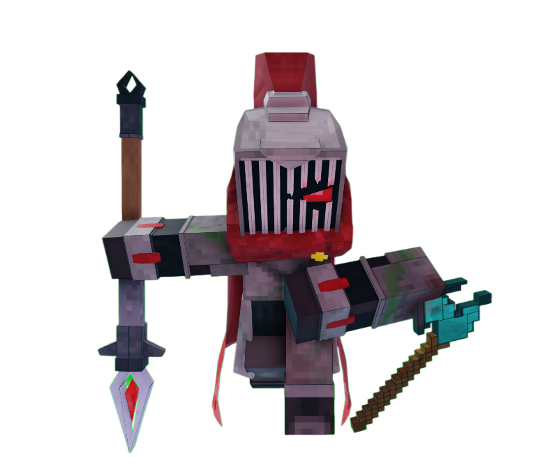 GordanMoss93495's tweet photo. New Cool Exclusive Manhunter skin called "Fallen Knight", he was a dead knight betrayed by his king, and came back to life to avenge what they did, but instead got taken by the realm "A Broken Server." this skin was suggested. #UnfaithfulNights #blockbound #minecraft #BLOCKBOUND https://t.co/9ZKd6gKrj7