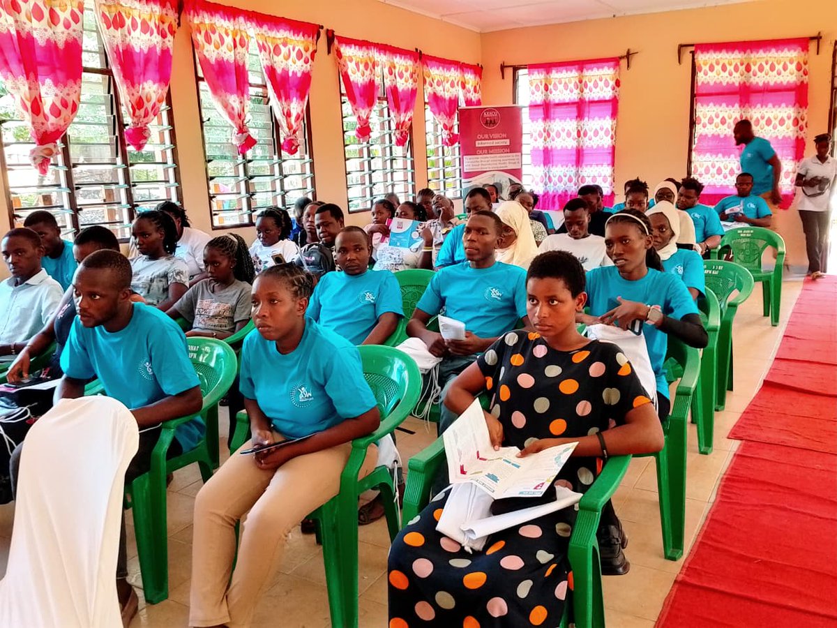 YSW_Kenya's tweet photo. Big day for YSW again!
Launching SP in Kilifi & Mombasa—empowering young people to access info, lead change & shape their future
Join us at Kibaoni Hall, Kilifi!
#YSW #YouthPower #SPLaunch https://t.co/TDwL2OxFUO