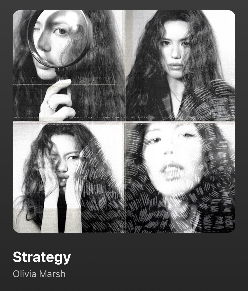 LeaderKung's tweet photo. 🫧🦊Sowon recommended song on Bubble

👤: Unnie, please recommend a song for today~
🦊: Ah, There's a song I'm totally obsessed with lately
🦊*Sent a song pic
🦊: This one!!!! Listening to this made me think, Maybe I should do a song like this too...?ㅋㅋㅋㅋㅋㅋㅋㅋㅋㅋㅋㅋㅋㅋ
🦊: It has a bit of a old-school vibe
🦊: And it's easy listening

/oh😶✨This song sounds good! I really like Sowon’s music taste. Her taste is similar with me. Do your song like this style,Sowon😄Keep going^^❤️I love it❤️

Strategy by Olivia Marsh
▶️https://t.co/zhc9KEKLmi