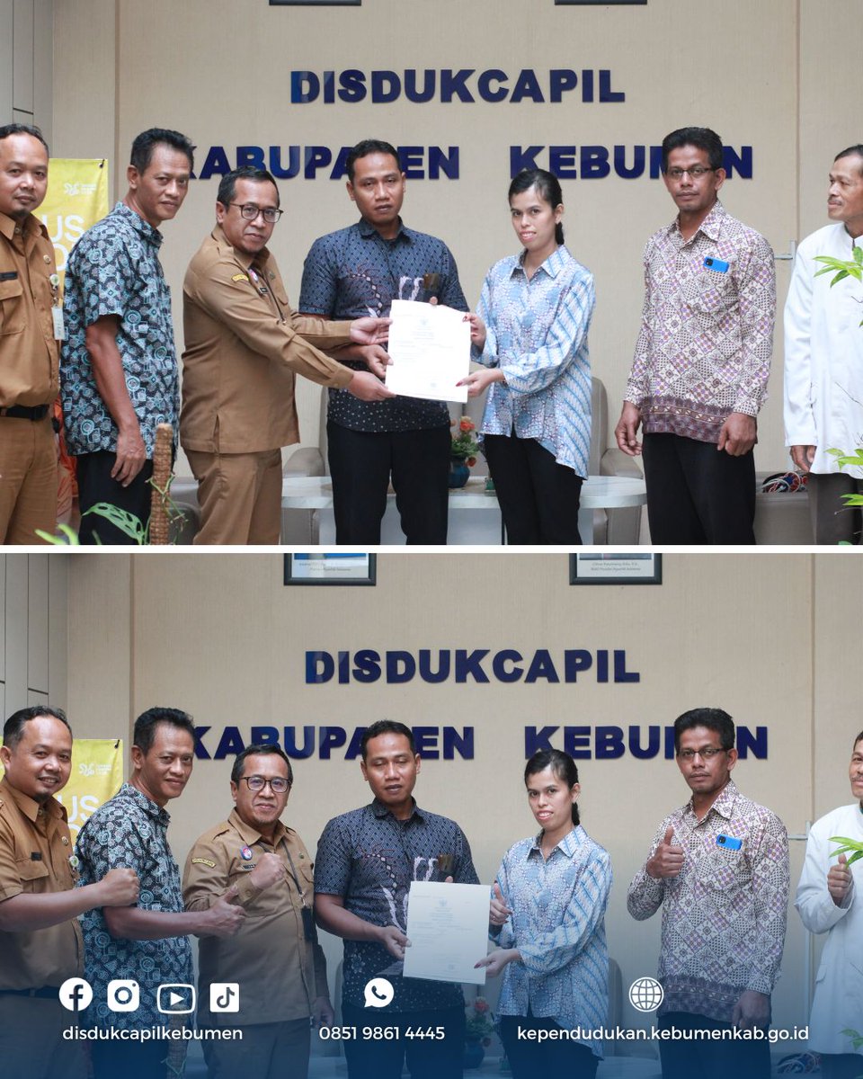 CapilKebumen's tweet photo. Pencatatan Perkawinan Melalui Inovasi Kanca Urip, Mudahkan Pasangan Pengantin Urus Dokumen Adminduk

Sumber :
https://t.co/Q0CpWY0c0d

#dukcapilprima https://t.co/RcXzsRE55N