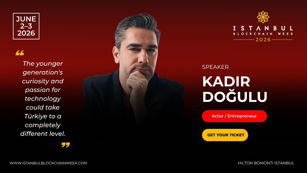 Istanbul Blockchain Week tweet media
