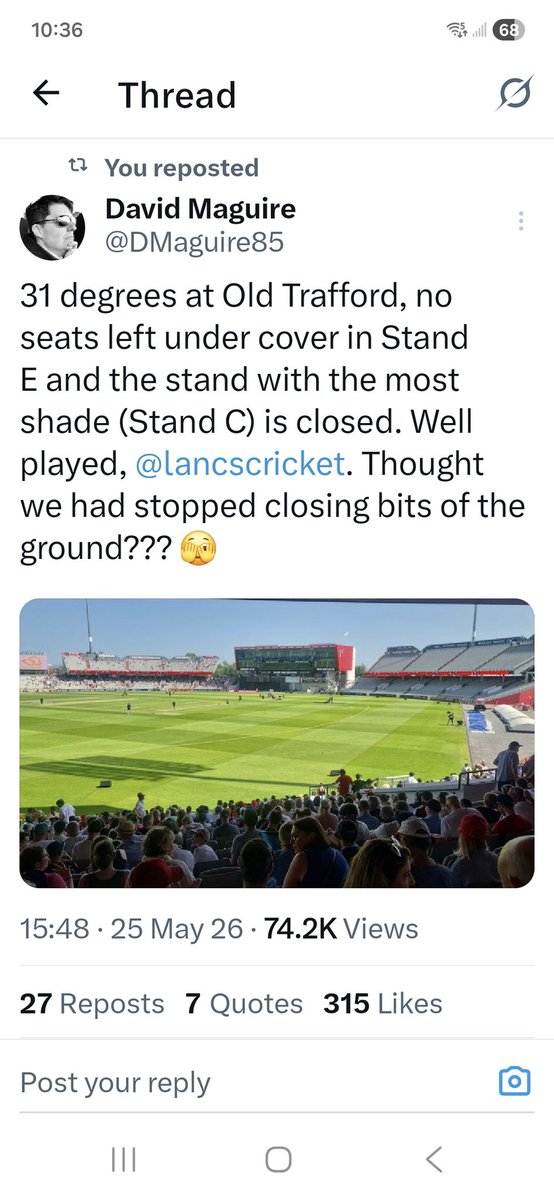 Lancashire County Cricket Members Group tweet media