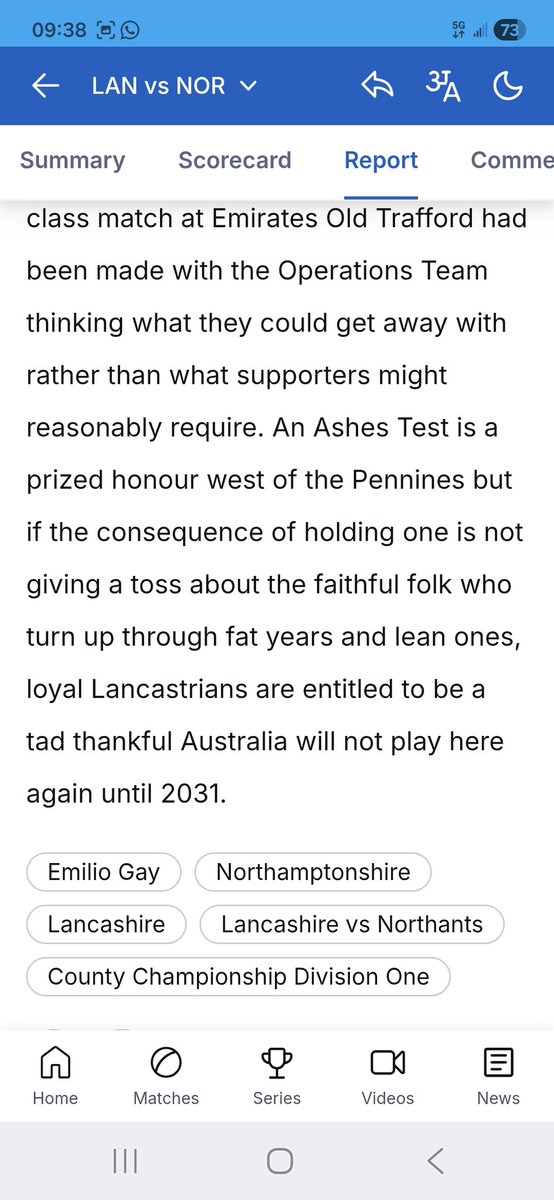 Lancashire County Cricket Members Group tweet media