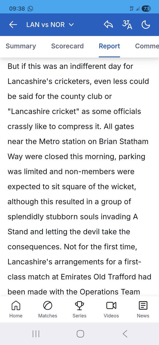 Lancashire County Cricket Members Group tweet media