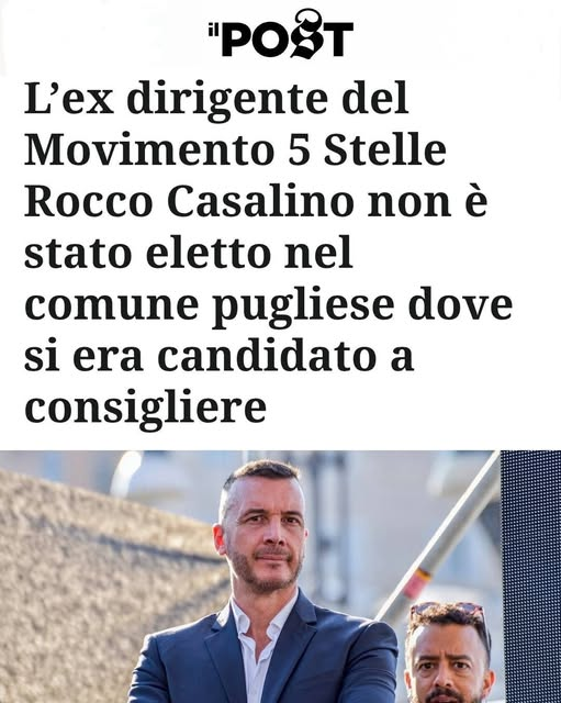 tefulmino's tweet photo. Mentre il #m5s prende una media del 3.7% a queste elezioni amministrative (con i sondaggisti che ancora incredibilmente li stimano a l 14%), arrivano queste chicche meravigliose: #RoccoCasalino non eletto. https://t.co/MQJF8X6FLY