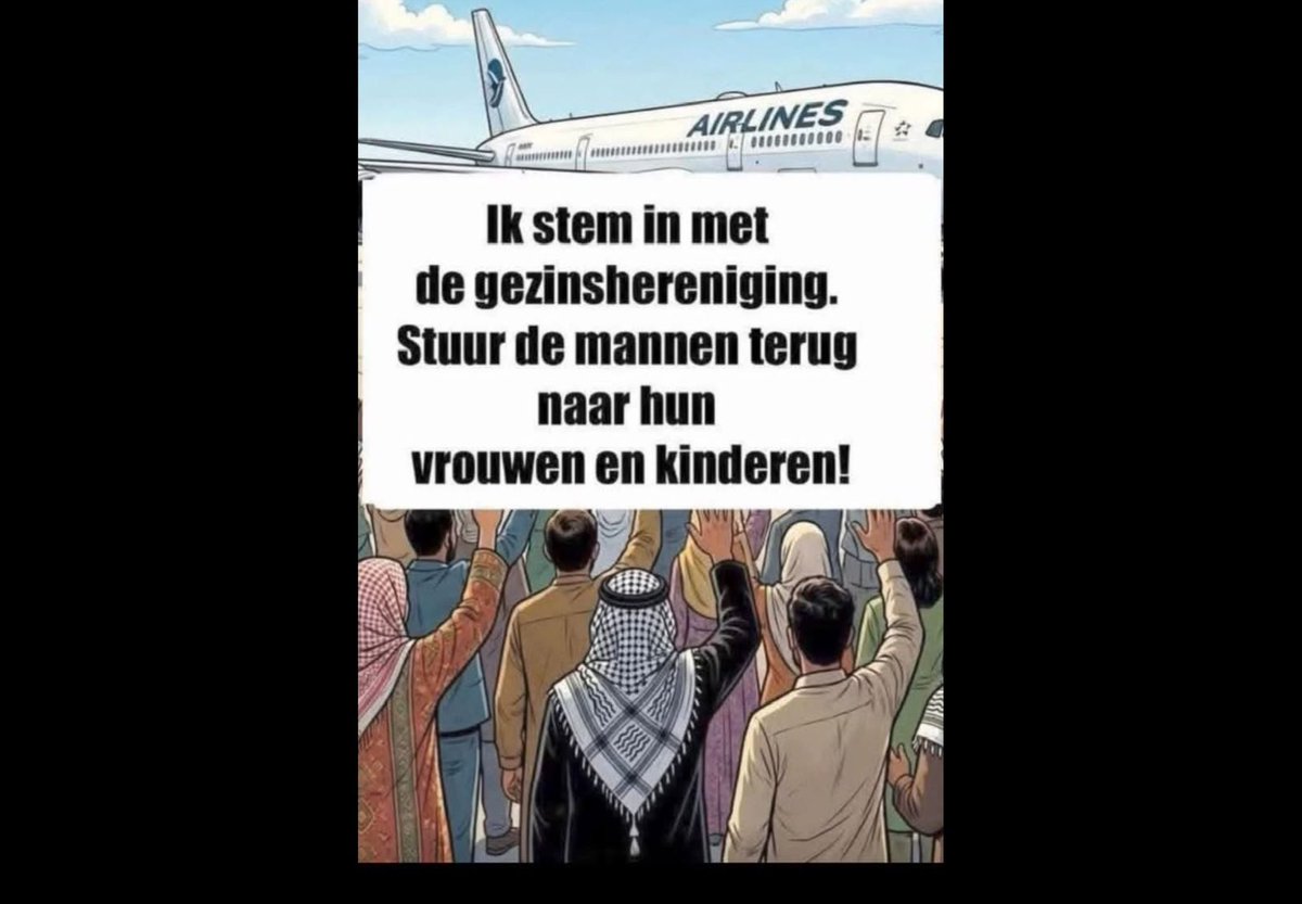 marike57380731's tweet photo. @jndkgrf @krekelstein3 De nieuwe regel was, eerst een huis en een baan. Dat gaat natuurlijk nooit lukken. Die uitkering is prima. Dus doen we maar een gezinshereniging naar hun eigen land! https://t.co/3yClWNnuiG