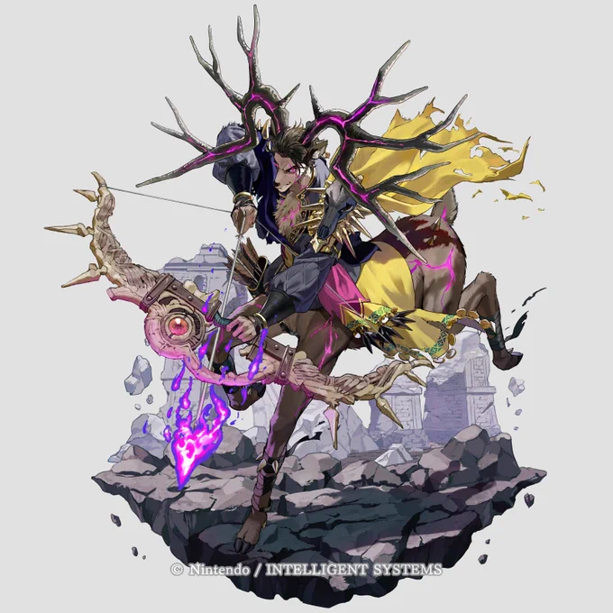 ファイアーエムブレム シャドウズにて、「世界を繋ぐ風 クロード」のイラストを制作させていただきました。 何卒よろしくお願いいたします! #FEシャドウズ #ファイアーエムブレム