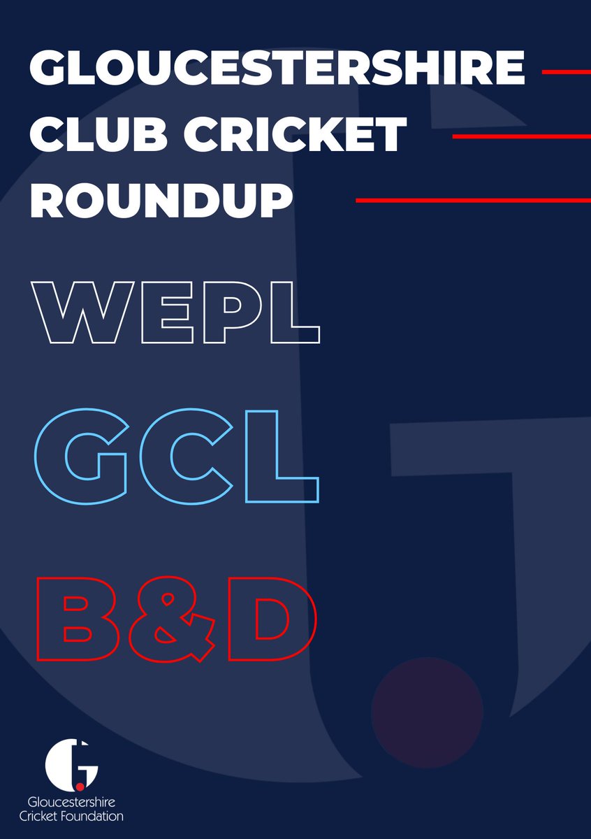 GlosCricketFdn's tweet photo. A scorching week 4 of league cricket is in the books across Gloucestershire 🏏🥵 Did your side win? Here's what happened across the leagues 📈

@WEPLCricket - https://t.co/TeKiNdq5Is
@BandDCricket - https://t.co/0d15lehqZN
@theGlosCL - https://t.co/Ep6y8cnVJ0

#clubcricket https://t.co/YK6kqXO0FM