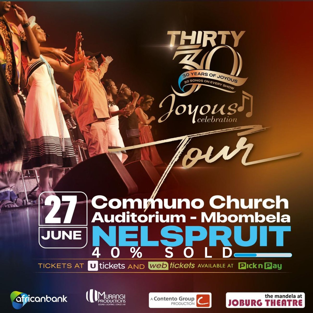 JoyousSA's tweet photo. PAY DAY CHECKLIST:
Bills ✔️
Groceries ✔️
Concert tickets before it sells out ✔️🔥

Already sitting at 40% SOLD  🎟️
Lock in your seat while you still can

Utickets link:  https://t.co/DIbXb6wnDW…

Webtickets link : https://t.co/D1Lt3fB91c?…

#JoyousCelebration #Joyous3030 https://t.co/6T88Ixsu3E