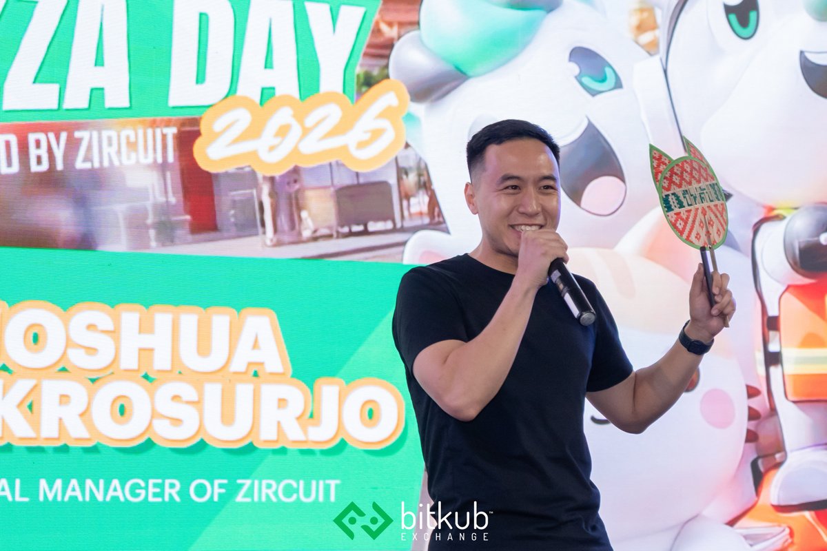 BitkubOfficial's tweet photo. The fun has officially wrapped up at Bitkub Bitcoin Pizza Day 2026 Powered by Zircuit @Zircuit 🍕🐱🎉
.
The event was packed with excitement, engaging activities, and insightful sessions from industry experts, along with inspiring discussions on the future of finance with Zircuit Finance.
.
A huge thank you to all attendees, partners, and KOLs for being part of this unforgettable celebration and creating amazing memories together.
.
Another meaningful milestone in celebrating crypto history and moving forward together toward the future of finance 💚

#BitkubExchange #BitkubBitcoinPizzaDay2026 #BitcoinPizzaDay2026 #Zircuit #ZircuitFinance #BitkubxZircuit