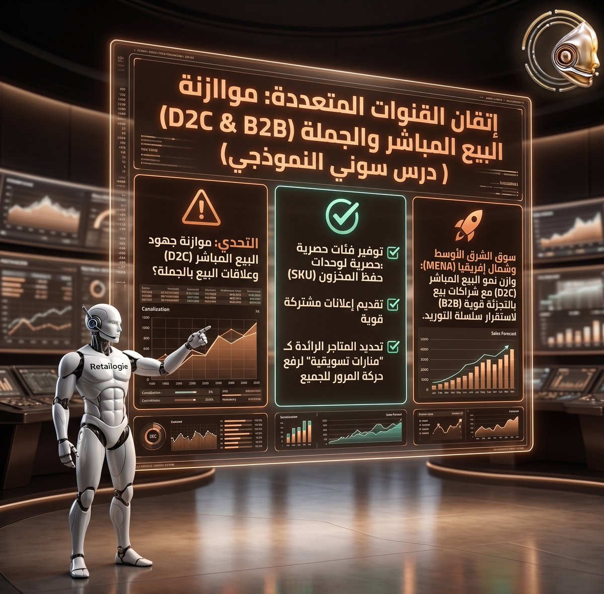 Retailogie's tweet photo. البيع المباشر ضد البيع بالجملة.. معضلة ملهاش لازمة! 🛑 سوني أثبتت إنك تقدر تعمل الاتنين. استخدمت متاجرها الخاصة عشان ترفع الوعي بالبراند، وادت الموزعين منتجات حصرية عشان تحميهم. إدارة صراع القنوات بذكاء هو سر النجاح! 🚀 https://t.co/DaHPNGdNnp