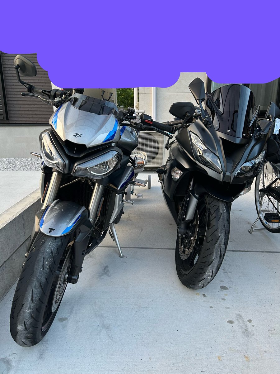 ajipon_ch's tweet photo. この度ご縁があり、ZX-6Rを譲ってもらいました！
久しぶりのバイク2台持ち、初めての大型2台持ち！楽しみます😊
あと国内メーカーで所有したことないのはYAMAHAだけだな、、、🙄 https://t.co/XAlIqsnCta