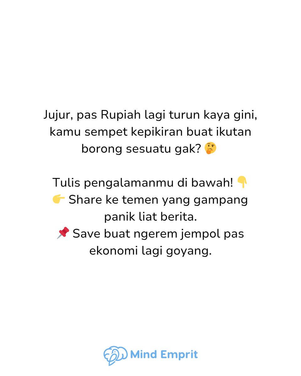 MindEmprit's tweet photo. @ismailfahmi Tetep hati hati sama FOMO ya, apalagi di Media sosial.
Stay safe guis.

🧵3/3 https://t.co/YPq5h8wkTf