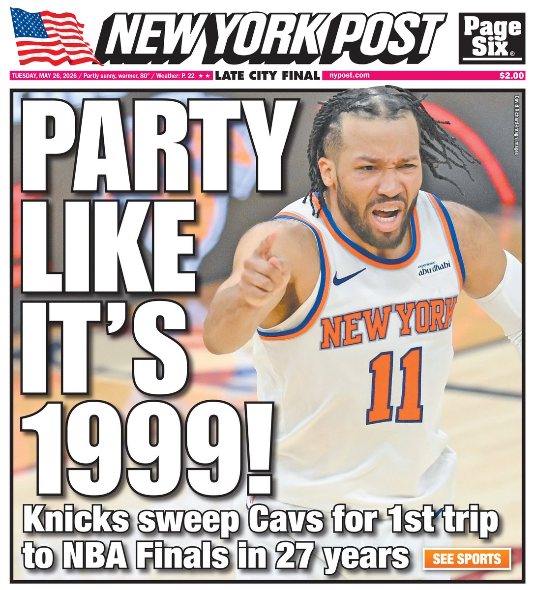 New York Post tweet media