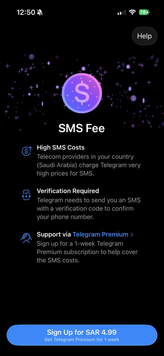do5it's tweet photo. @smstelegram  hello, i have problem signing in to telegram. It shows me this ad and I can’t close the page to use telegram. Can you help me with that? https://t.co/eIdJqBKkqU