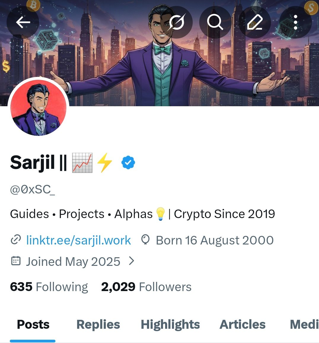 Sarjil || 📈⚡ tweet media