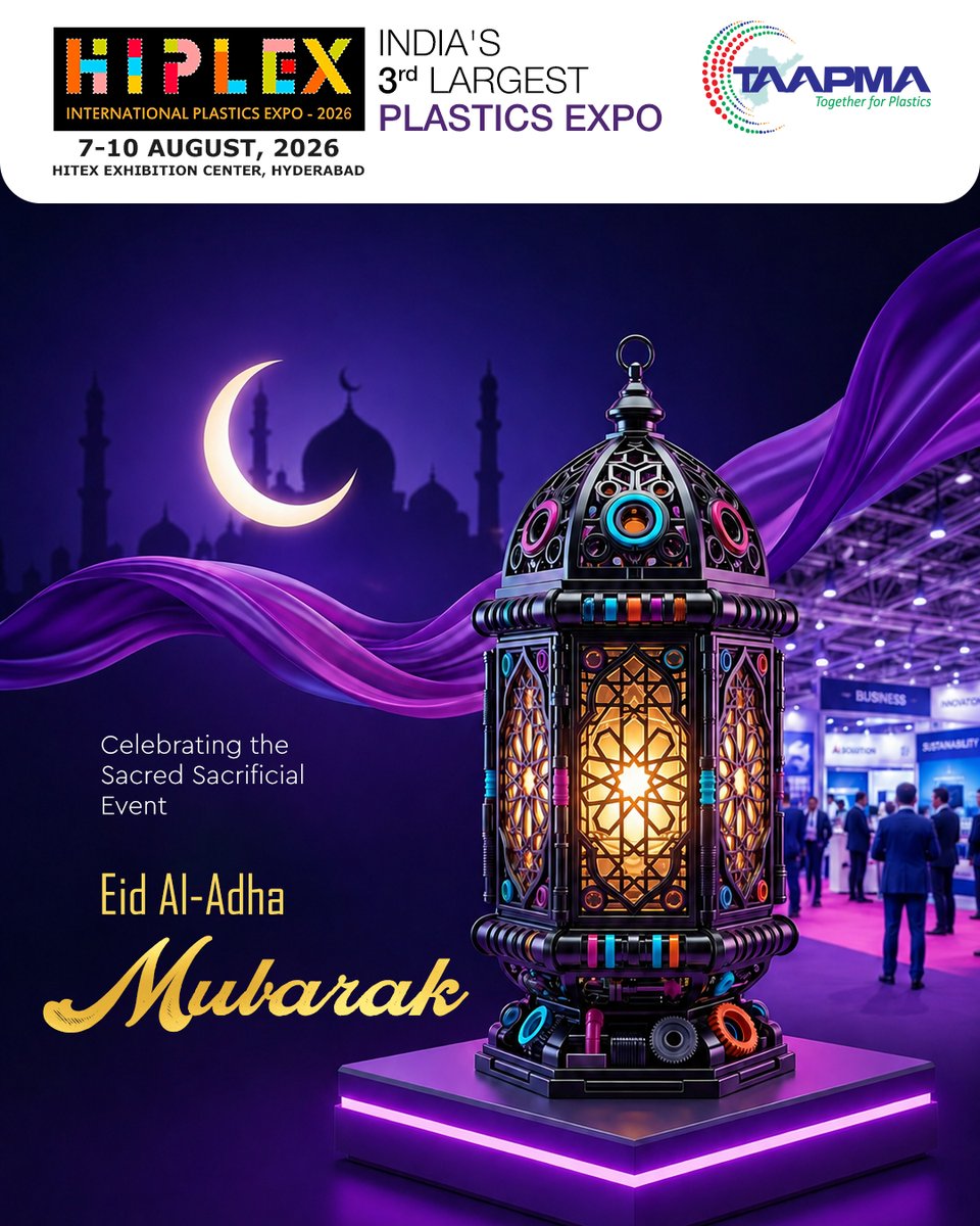 HIPLEXINDIA's tweet photo. May the spirit of faith, sacrifice, and gratitude inspire peace, compassion, and togetherness this Eid Al-Adha.

Eid Mubarak!

#eidaladha #bakridmubarak #hiplexexpo https://t.co/j8AMcFE89j