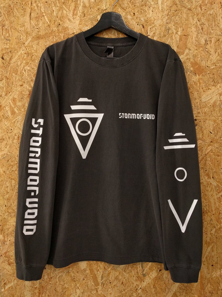 stormofvoid's tweet photo. 今週末のライヴからロングスリーヴを販売いたします。

Designd by UNPRODUCTS https://t.co/F0TohDHZ6Z
