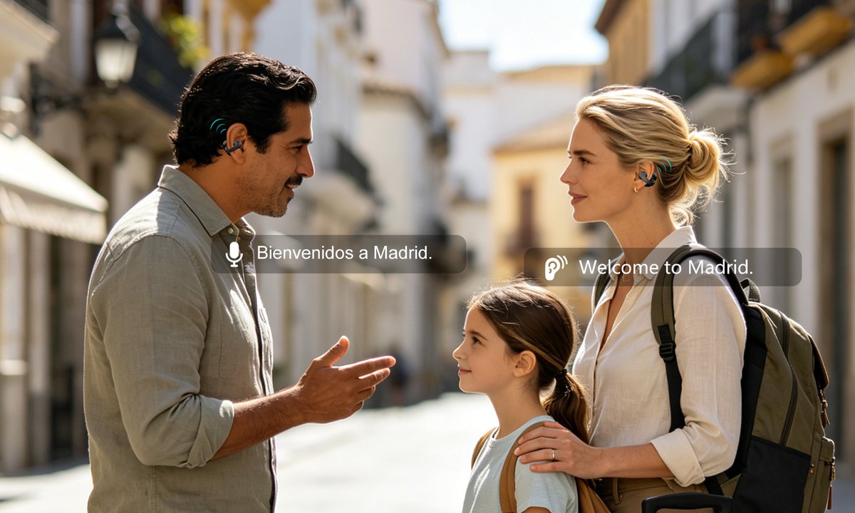 TranslatorTour's tweet photo. New experience of cross-language conversation ✨

T1 Smart Translation Earbuds

Hands-free &amp; instant real-time translation

Smooth dialogue with foreign friends and partners
👉https://t.co/FlFs0L13FM
👉https://t.co/uyzEYXVj11
#TranslationEarbuds #iTourTranslator #iTour https://t.co/KlzKWJJpRt