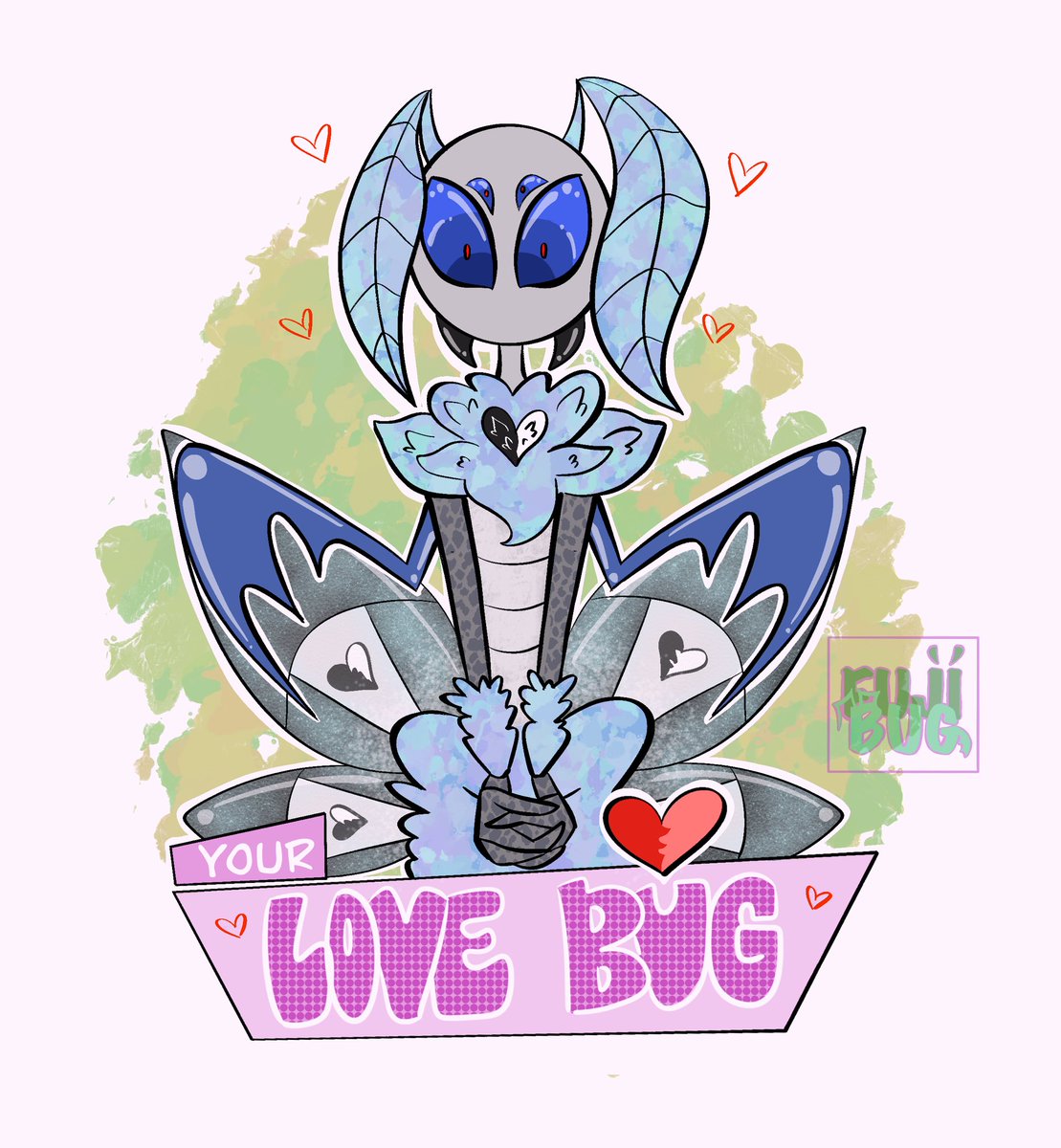 fujibug's tweet photo. Lovebug Peter (original au not mine) because I love bugssss 🪲 I will absolutely be drawing him more 
#YourBoyfriend #YourBoyfriendPeter #YourBoyfriendGame https://t.co/P3VvdO5qug
