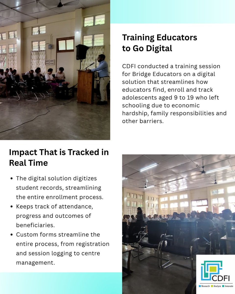 IndiaCDFI's tweet photo. This is one of many programmes where @CDFI has provided digital solutions making public systems more efficient and equitable. From health and financial inclusion to sustainable livelihoods, our solutions have reached millions across India. 

Know more: https://t.co/vXb1Etl4bU https://t.co/eA7bAw2Cl5
