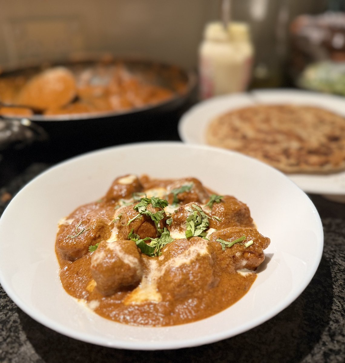 Aamirkhan78's tweet photo. @kshngupta18 since you have asked to click photos…
Today’s Dinner!
Home made Butter Paneer served with store bought lachcha paratha.
Bon apetit!
#dinnerfix https://t.co/EksnNjCThX