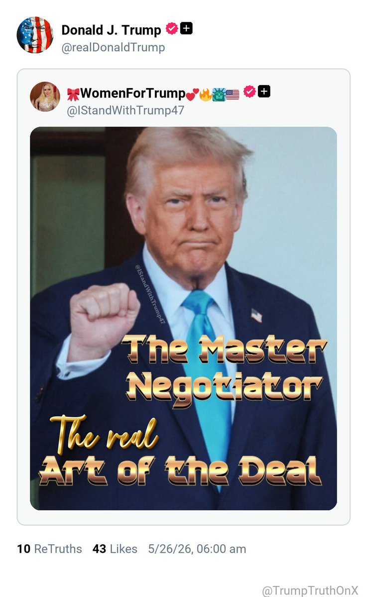 Commentary Donald J Trump Truth Social Posts On X tweet media