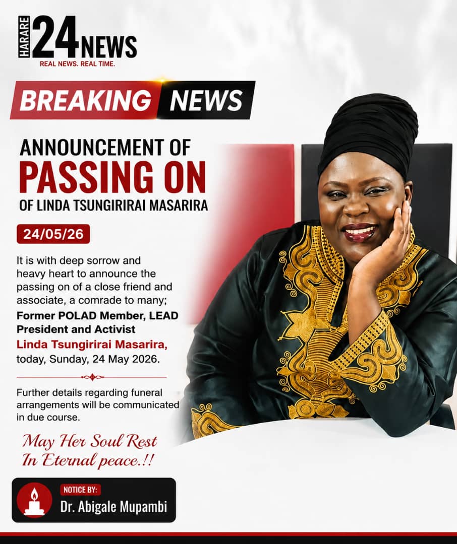 MaatZim's tweet photo. The sudden passing of LEAD president,Linda Masarira is https://t.co/kXhT5p2MbN much as she was a controversial figure who did her part to meddle in Ma'at Zw Party issues,As a Ma'atubuntu Party,we say Wafa Wanaka.Mhsrip and may the ancestors comfort her family. https://t.co/IPaan3osrn