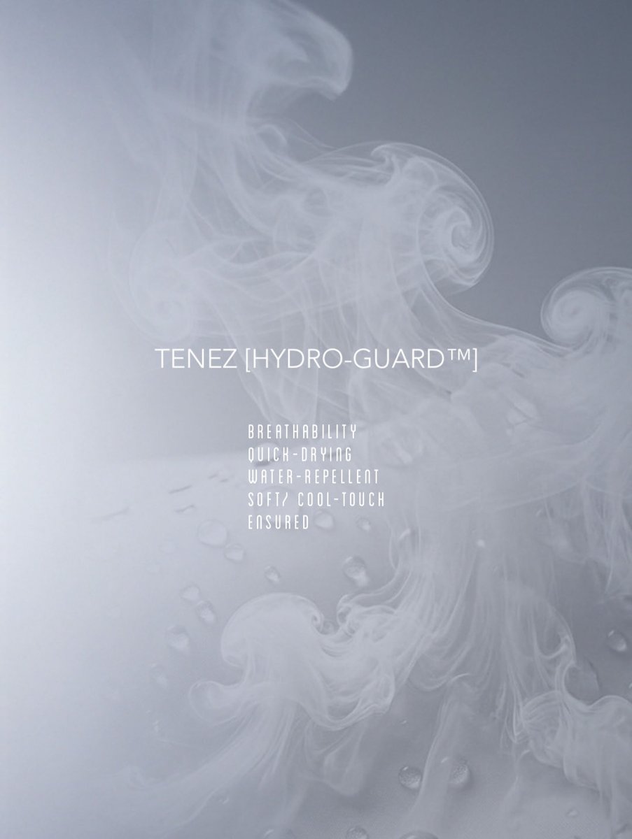 10ez_apparel's tweet photo. 好評発売中
TENEZ HYDRO-GUARD™︎

アクティブな日常を、もっと快適に、もっとスマートに。
HYDRO-GUARD TEEは、強撥水 × 快適性を両立したTシャツです。

ゴワつかない柔らかい撥水素材に加え、通気性・速乾性・接触冷感を搭載した高機能ウェア。

#TENEZ #hydroguard #ハイドロガード #撥水Tシャツ https://t.co/fm35V8605H