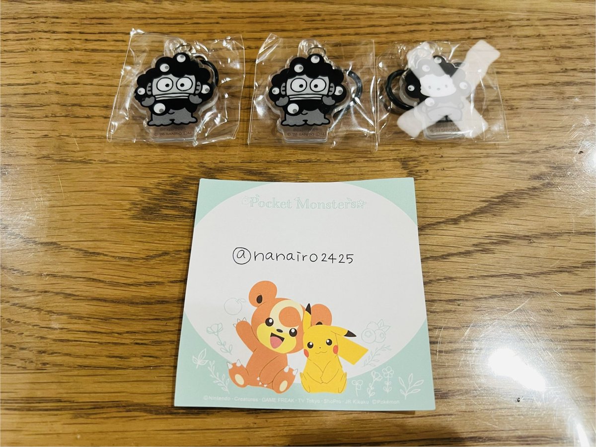nanairo2425's tweet photo. サンリオ　ミャクミャク　ミャクミャクなりきりアクリルチャーム2  ガチャ　交換

【譲】ハンギョドン

【求】キティ

郵送交換希望📮
難しいと思いますが、条件の合う方がみえましたら、お声掛けください！！！よろしくお願いいたします🙇‍♀️ https://t.co/HngJyGdvoO