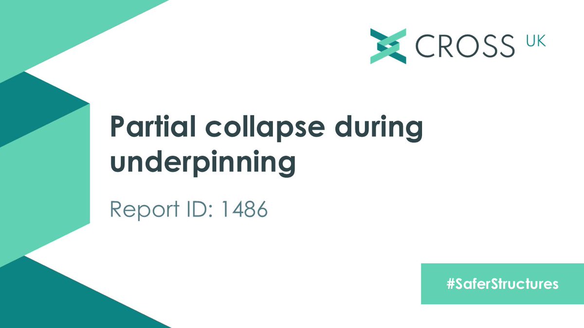 cross_safety's tweet photo. A significant safety concern arose when a section of underpinning of a building undergoing modifications collapsed overnight, outside of working hours, resulting in structural damage.

See more: https://t.co/YwFFxneeaE https://t.co/uD1D1UQsHh