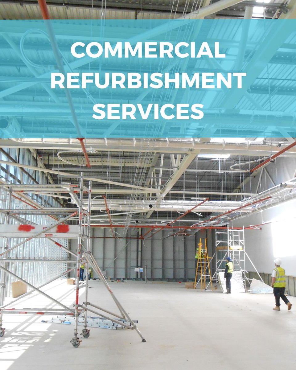 ContractSRVCS's tweet photo. Refurbishment is often the smarter move. It is about understanding how your space is used and delivering a result that works in practice.

If you are reviewing your current space, it is worth exploring ideas with us what https://t.co/g3jY8N4h5L 

#CommercialRefurbishment https://t.co/AYNBIIBxtH