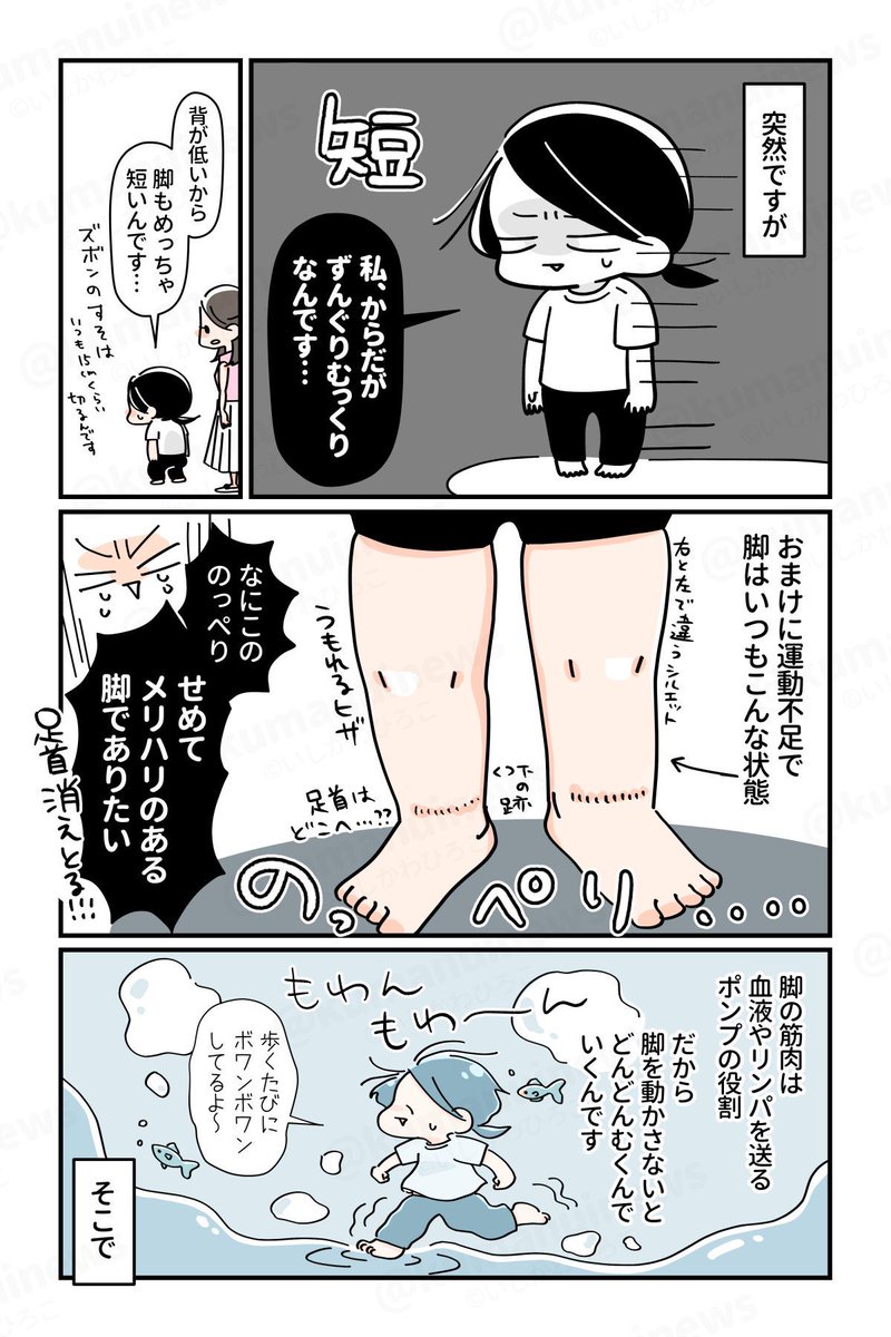 いしかわひろこ📖限界ズボラゆるトレ大全発売中! tweet media
