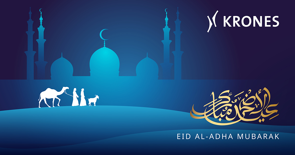 KronesAG's tweet photo. Blessed Eid al‑Adha to you and your loved ones ✨
May your day be filled with peace, faith, and gratitude. 💓

#Krones #KronesAG https://t.co/YHLqAtlXgZ