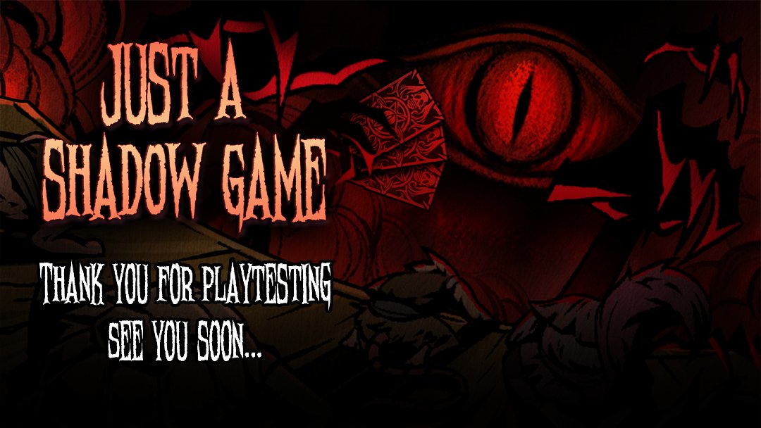 IndieLabGame's tweet photo. All fun must come to an end.... My playtest is now over. 

New recruits, your feedback will been valuable in perfecting my masterpiece.

Wishlist here: https://t.co/degNV8wjPS https://t.co/IJpH4uiTLF