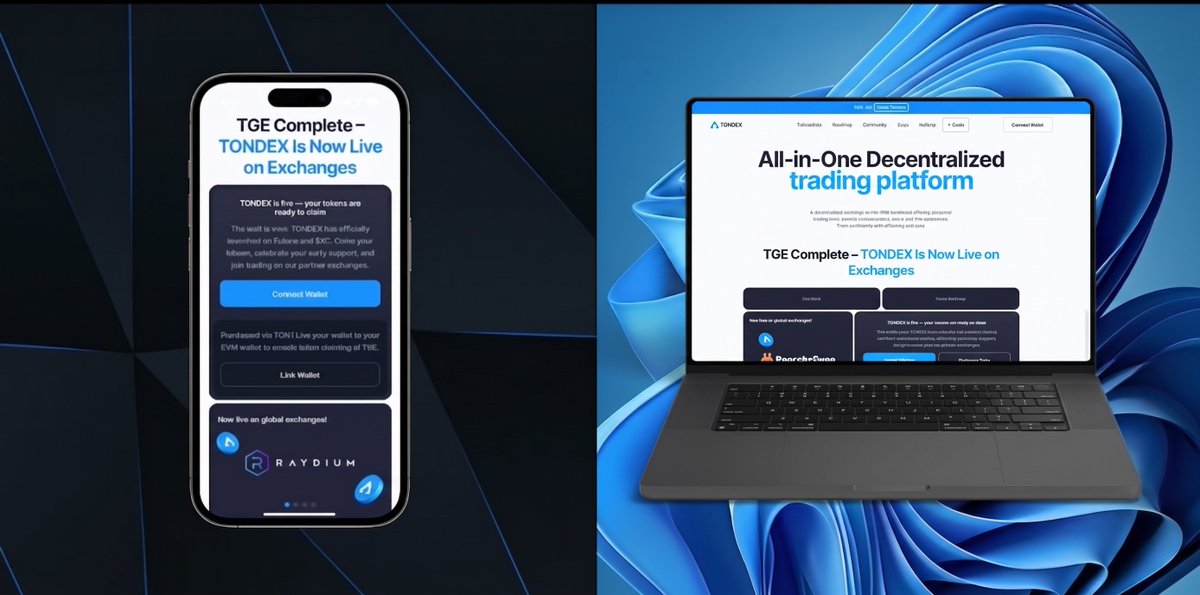 dexonton's tweet photo. TonDEX looks great on any device

At home, outside, or on the move – it moves with you! https://t.co/Rt58VVOVoh