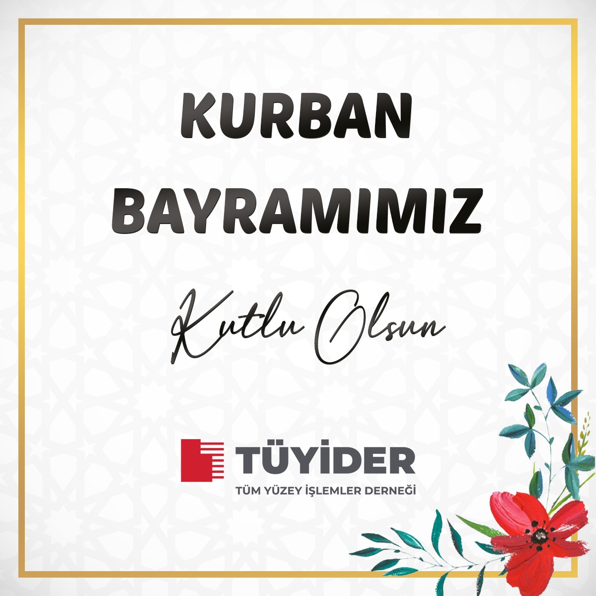 tuyider's tweet photo. Kurban Bayramımız Kutlu Olsun. #tüyider #tüyidergi #yüzeydebuluşalım #yüzeyişlem #kurbanbayramıkutluolsun https://t.co/dnUs4DmxRy