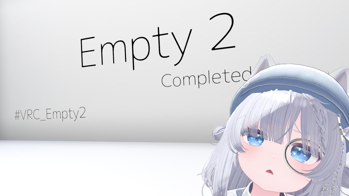 sounyansub's tweet photo. #VRC_Empty2
おもしろかった https://t.co/eDlhlaze7A
