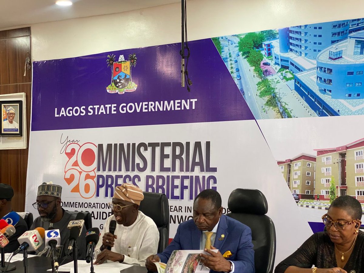 The Lagos State Govt tweet media