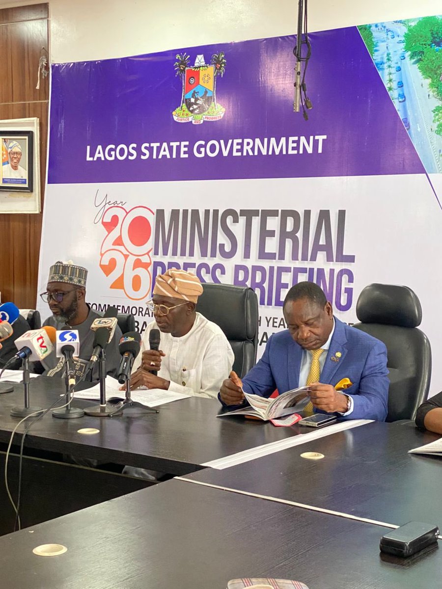The Lagos State Govt tweet media