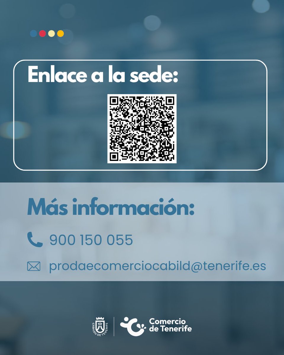 TFComercio's tweet photo. 🏪 Nuevas empresas, nuevos locales y más oportunidades para el comercio local.

🔗 Presenta tu solicitud:
https://t.co/dQAnWHgnyS https://t.co/JwxsN95970