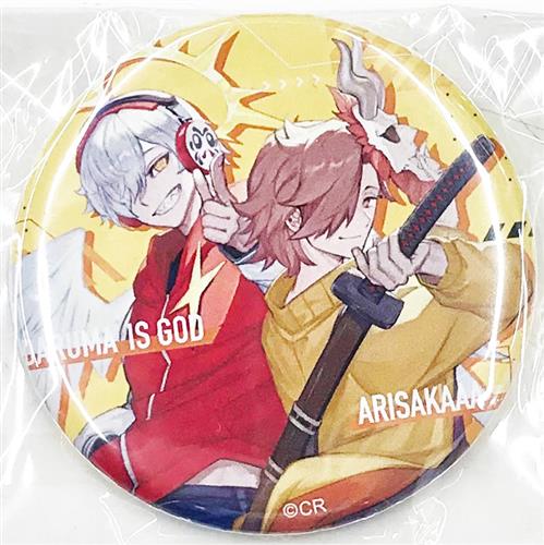だるまいずごっど 缶バッジ ROCK DAY DARUMA IS GOD BADGE – CRAZY RACCOON