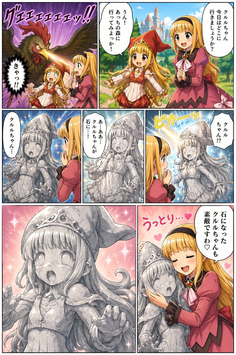 yorth_k's tweet photo. 初めて買った同人誌はリトプリの百合モノだったなぁと思い出した https://t.co/8TxaB5LJza