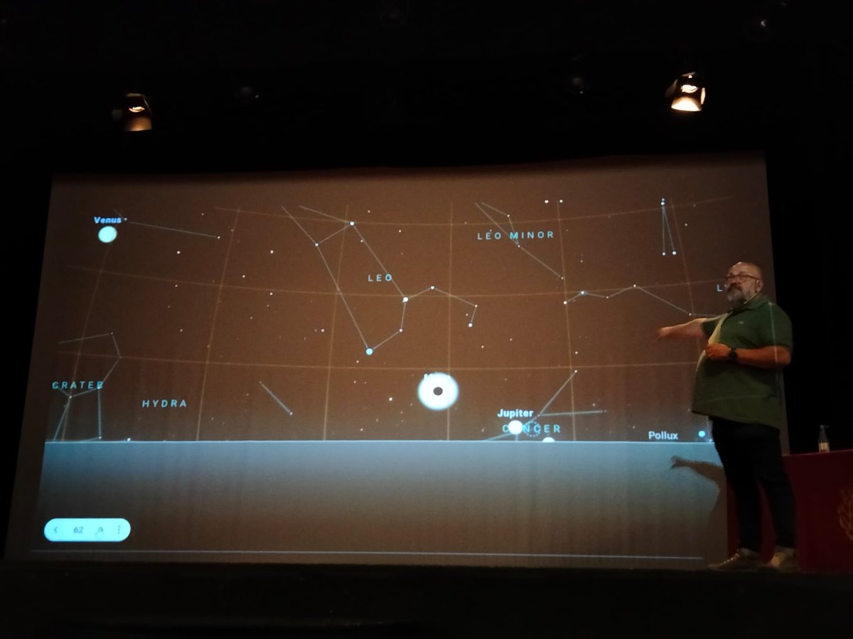 MDinosaurios's tweet photo. La estupenda conferencia del pasado viernes en #SalasdelosInfantes sobre #eclipses, del astrofísico Javier Armentia, combinó divulgación científica, historia, cultura y emoción astronómica. #Burgos #CyL #DIM2026 https://t.co/62CZsxJzyv